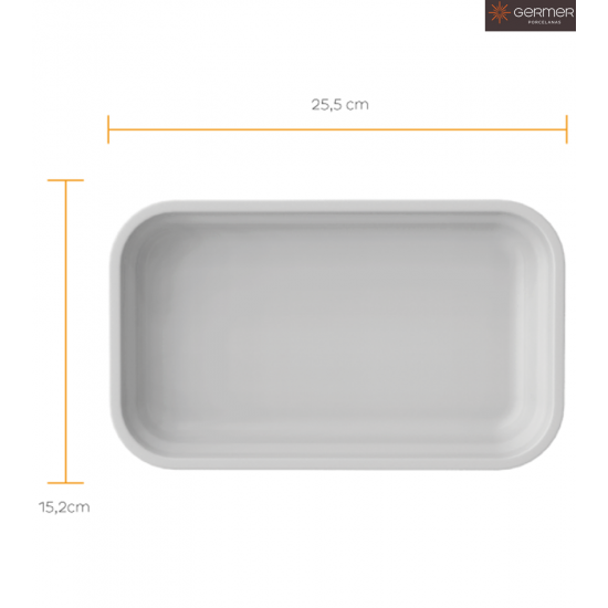 Travessa 25,5X15,2CM Funda Buffet Pro